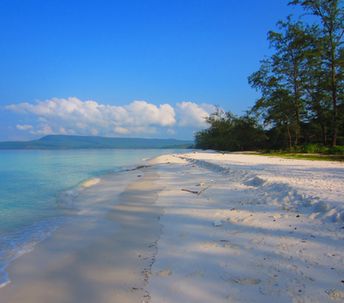 Cambodia, Koh Rong island, Long Set beach
