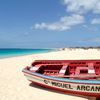 Cape Verde, Sal island, beach boat