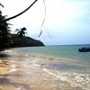 Colombia, Providencia island, Manzanillo beach, bungee