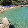 Giglio island, Caldane beach