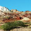 Iran, Hormuz island, coloured hills