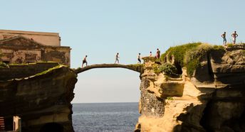 Italy, Campania, Isola della Gaiola island