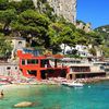 Italy, Capri island, Marina Grande beach