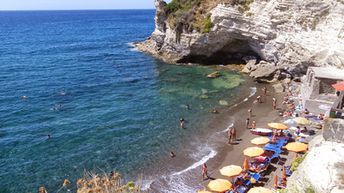 Italy, Ischia island, beach