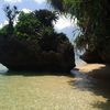 Japan, Ishigaki island, beach, rocks in the water