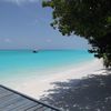 Maldives, Baa Atoll, Fulhadhoo island, view from pier