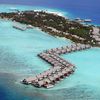 Maldives, Landaa Giraavaru island, aerial view