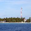 Maldives, Maafushi island, Kaani resort near antenna