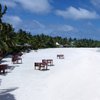 Maldives, Meemu atoll, Hakuraa Huraa, beach