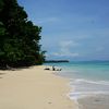 Panama, Bocas Del Toro, Zapatilla island, beach