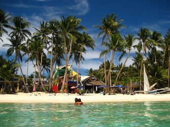 Филиппины, остров Боракай, пляж White Beach