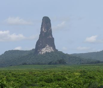 Sao Tome and Principe, Sao Tome island, pico Cao Grande