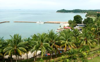 Singapore, Batam island, ship