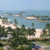 Singapore, Sentosa island, beach