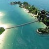 Singapore, Sentosa island, bridge