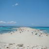 Spain, Formentera island, view to Ibiza