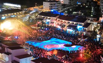 Spain, Ibiza island, Ushuaia Beach Hotel