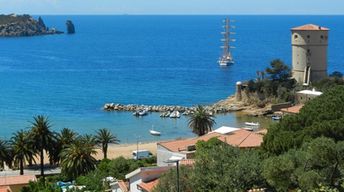 Tuscany, Giglio, Campese beach