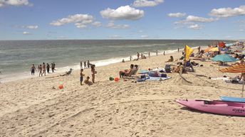 США, остров Лонг Айленд, пляж Jones Beach