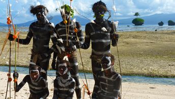 Vanuatu, Mota Lava island, locals