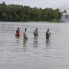 Vanuatu, Mota Lava island, walking from Rah