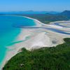 Australia, Whitsunday island, aerial view