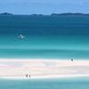 Australia, Whitsunday island, sandbank