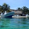 Belize, Palencia, Laughing Bird Caye island, view from water