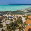 Bonaire island, Sorobon beach, aerial view