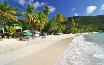 BVI, Tortola island, Cane Garden Bay beach