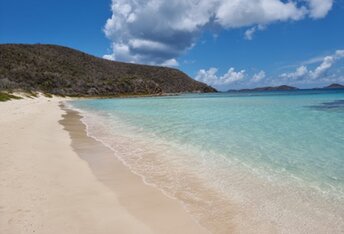 BVI, Virgin Gorda island, Savannah Bay beach