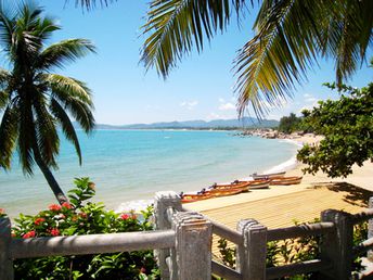 China, Hainan island, boats