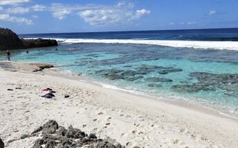 Cook Islands, Atiu island, Matai Beach