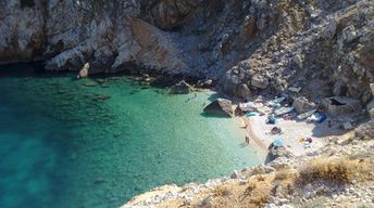 Croatia, Cres island, Mali Bok beach