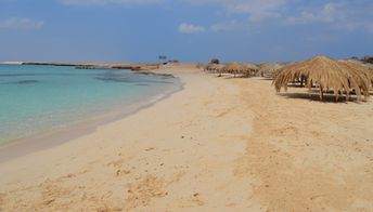 Egypt, Hurghada, Grand Giftun island, Paradise beach