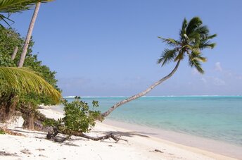 Французская Полинезия, Остров Хуахин, пляж Авеа-Бэй