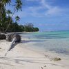 French Polynesia, Mai'ao island, beach