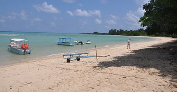 India, Andaman Islands, Neil Island, boats