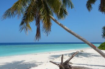 Maldives, Noonu Atoll, Fodhdhoo beach