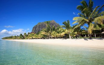 Mauritius island, Le Morne beach