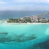 Mexico, Isla Mujeres island, aerial view