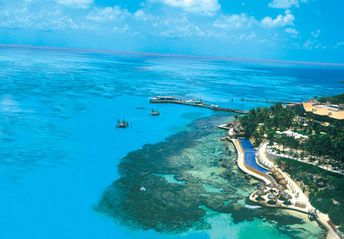 Mexico, Isla Mujeres island, Garrafon Park
