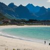 Norway, Lofoten islands, Ramberg beach