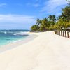 Palm Island, beach, fence