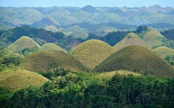 Филиппины, Остров Бохол, шоколадные холмы