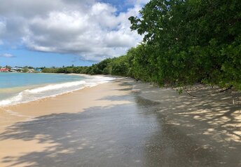 Тринидад и Тобаго, Остров Тобаго, пляж Buccoo Bay