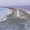 French Polynesia, Faaite atoll, airstrip