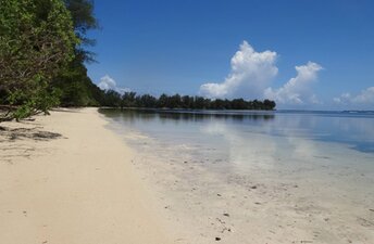 Palau, Peleliu island, beach