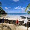 Samoa, Manono island, beach