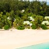 Seychelles, Denis Island, aerial view